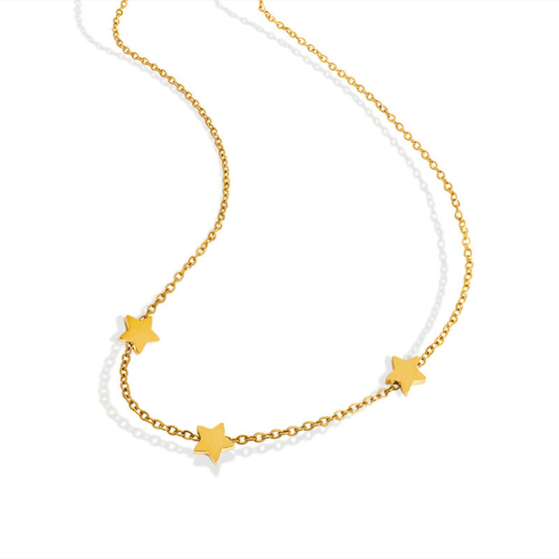 Simple and Sweet Star Necklace