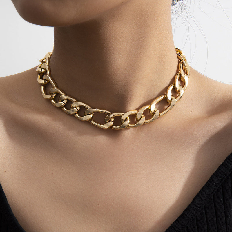 Punk Chain Choker Necklace