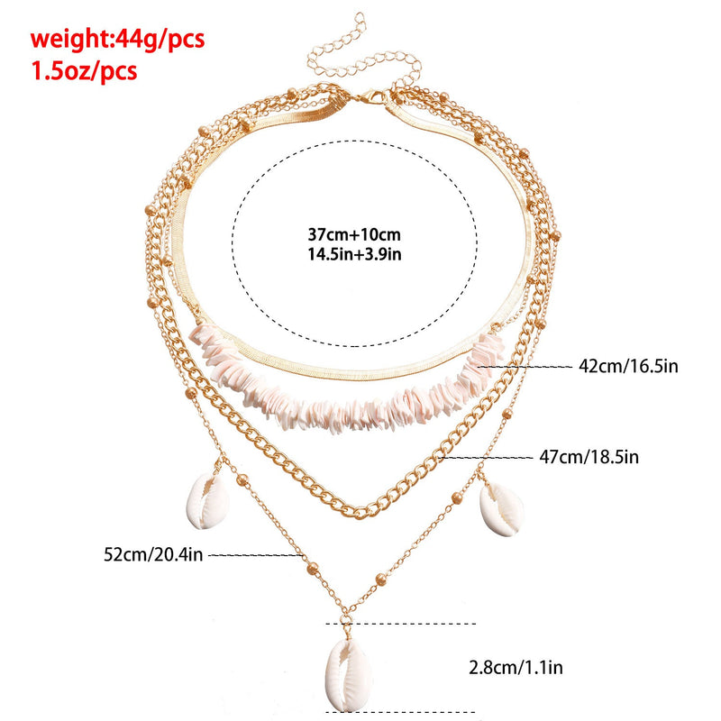 Handmade Pearl Choker Necklace Irregular Pearl Multy Layered