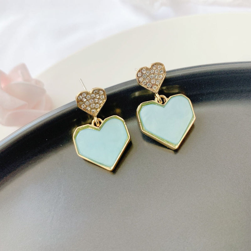 Double Heart Earrings