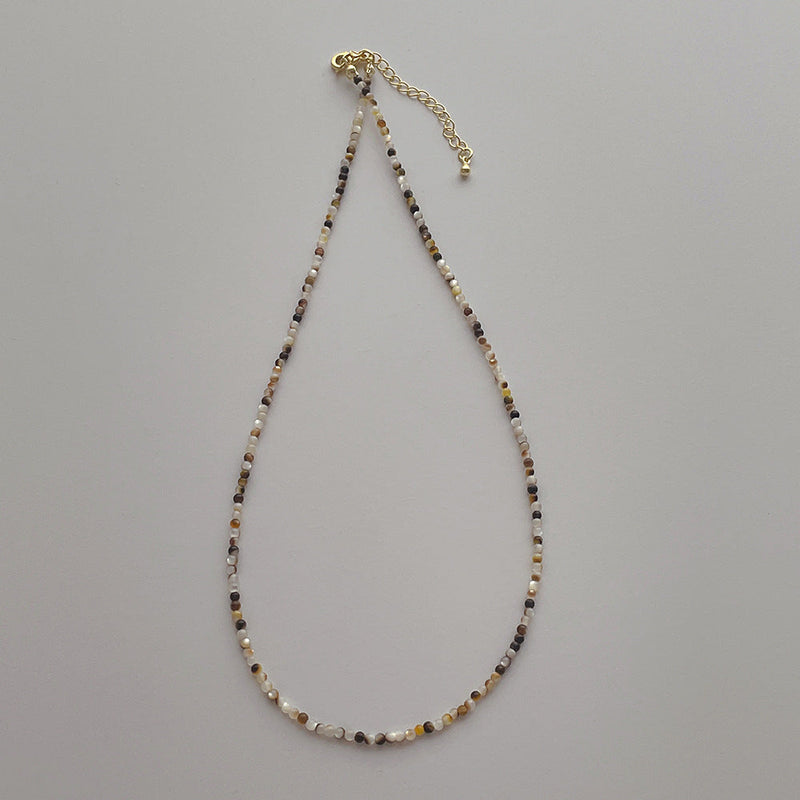 Natural Shell Beads Necklace Summer Beach Wedding Holidays Jewelry
