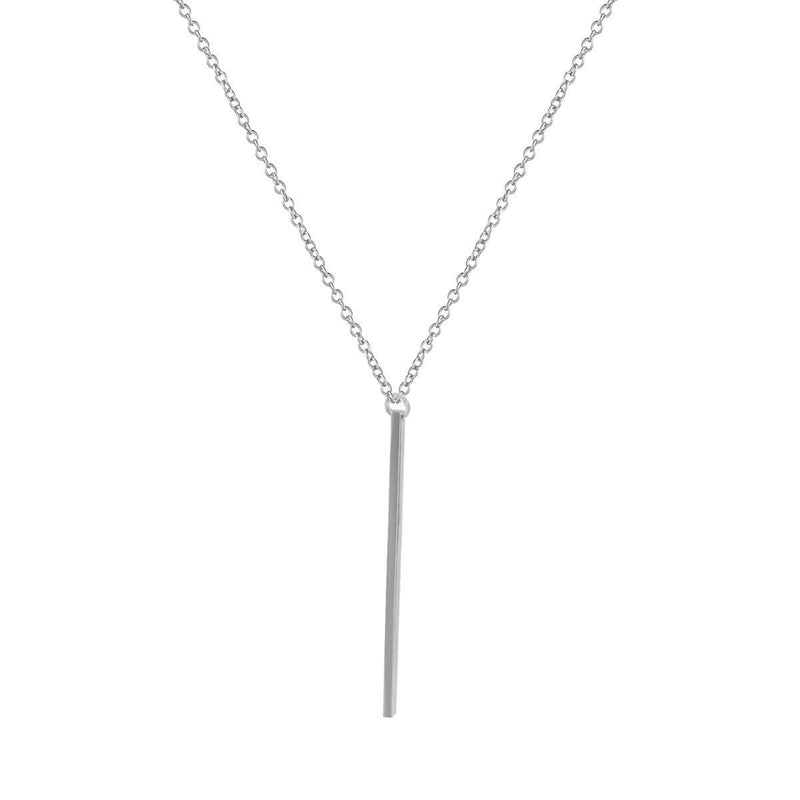 Long bar Pendant Necklace for Girl