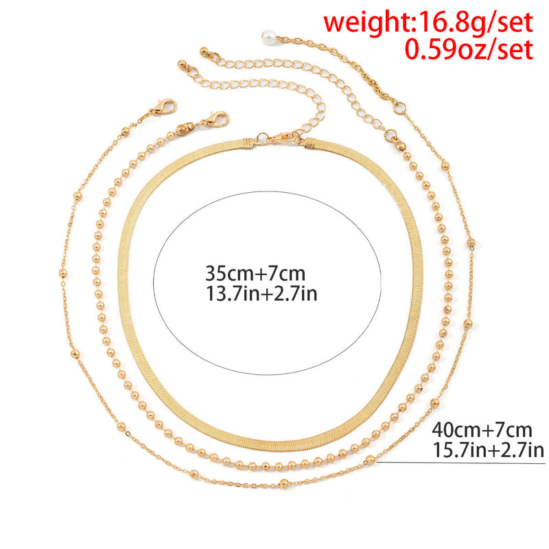 Chain Layer Choker Necklaces