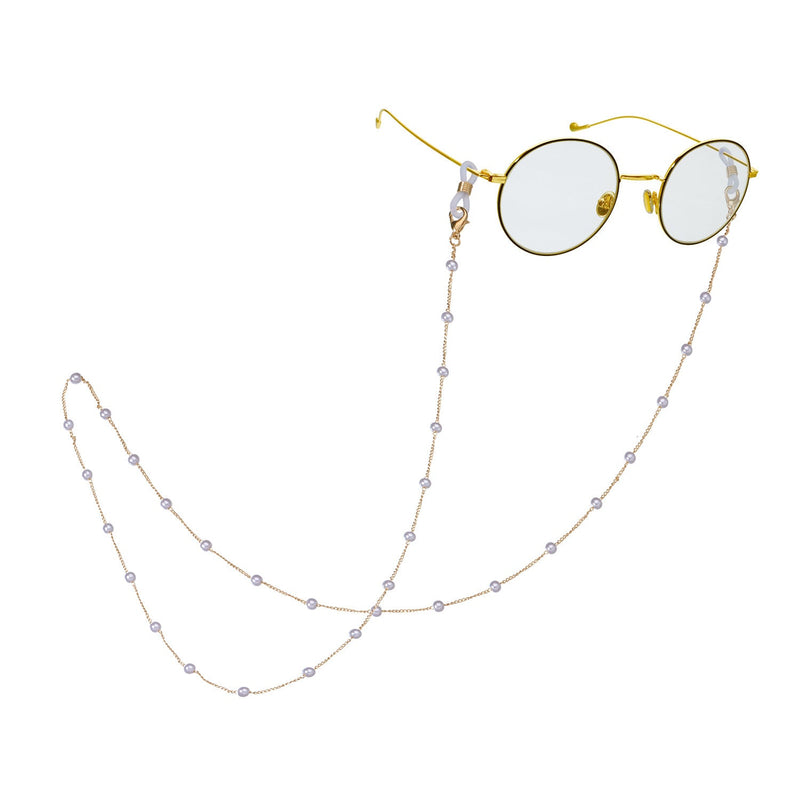 Beaded Pearl Eyeglass Chain