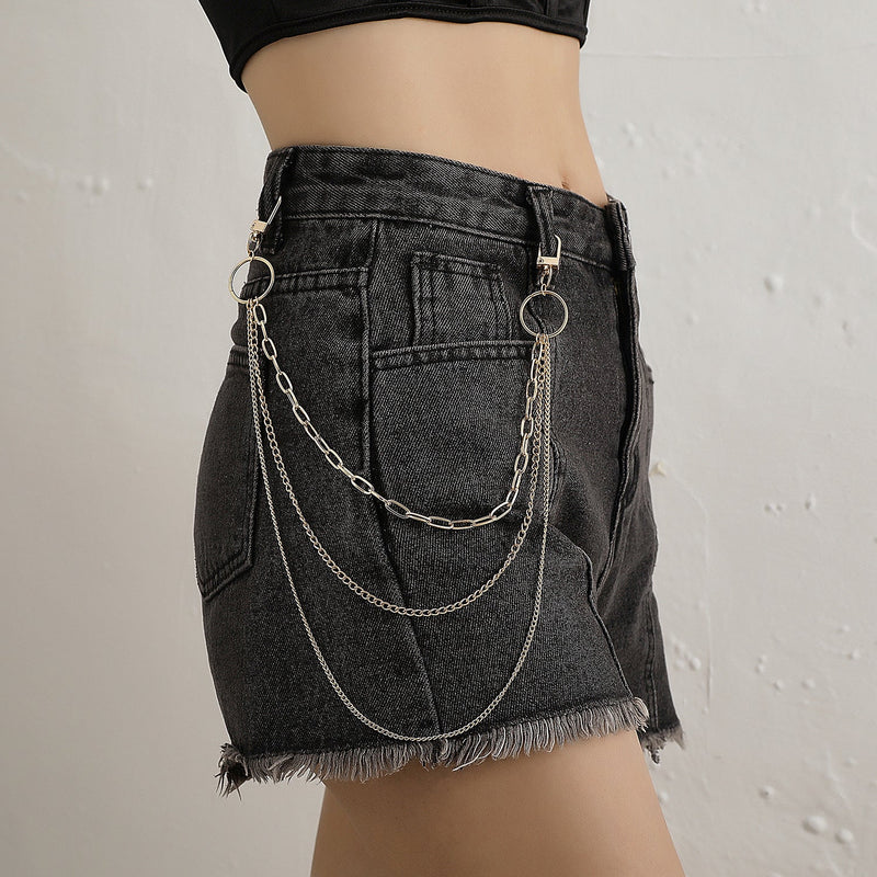Ladies Pants Decoration Chain Belt Waist Chain Jewelry