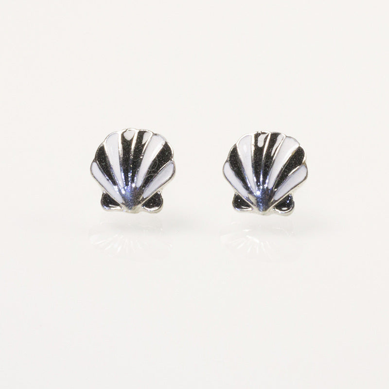 Shell Stud Earrings for Women