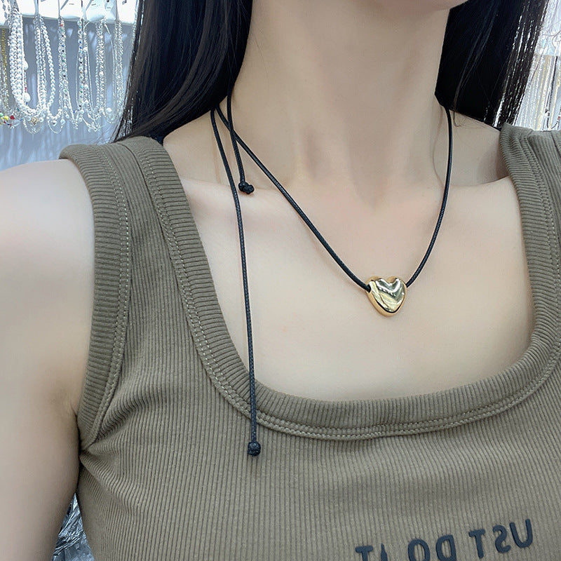 Pull-Out Heart Necklace