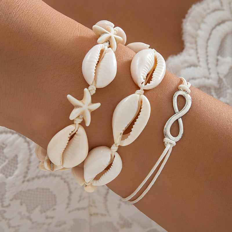 Beach Ocean Vacation Shell Bracelet