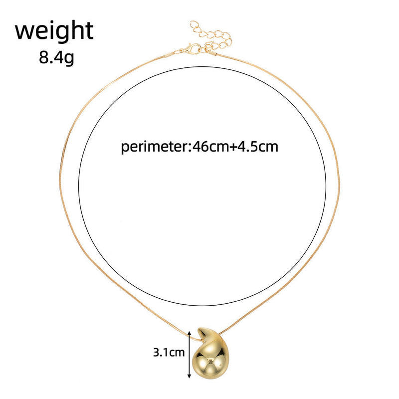 Pendant Necklace Female Nightclub Trendsetter Punk Chain