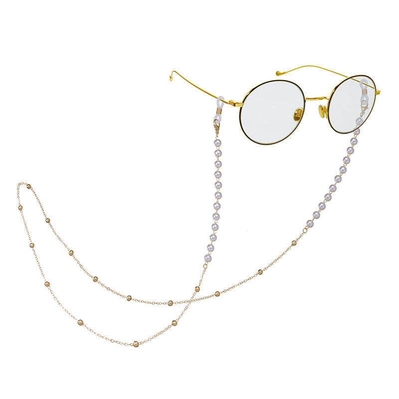 Pearl Glasses Chain Necklace Sunglasses Eyewear Chain