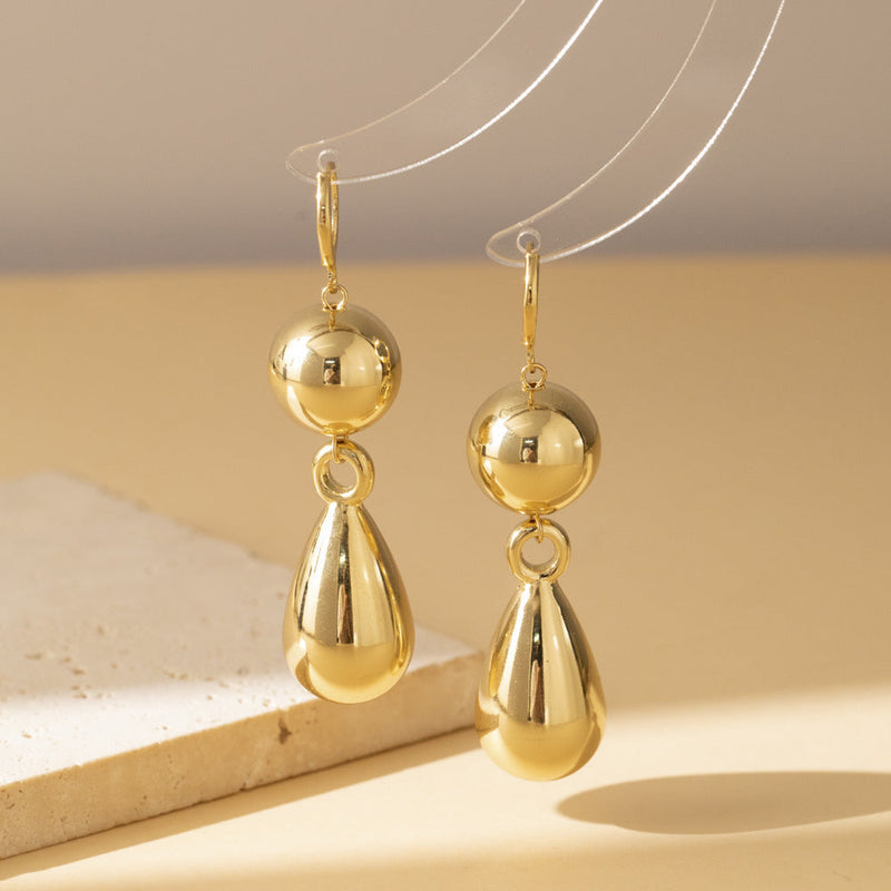 Punk Metallic Beaded Chunky Necklace