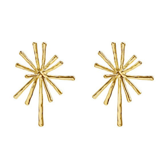 Irregular Fireworks Stud Earrings