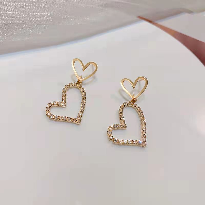 Fashion Heart Love Earrings