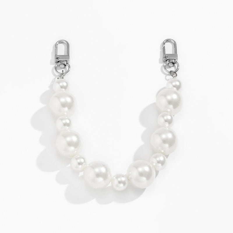 Handbag Shoulder Chain Long Beaded Chain Pearl Strap for Bag