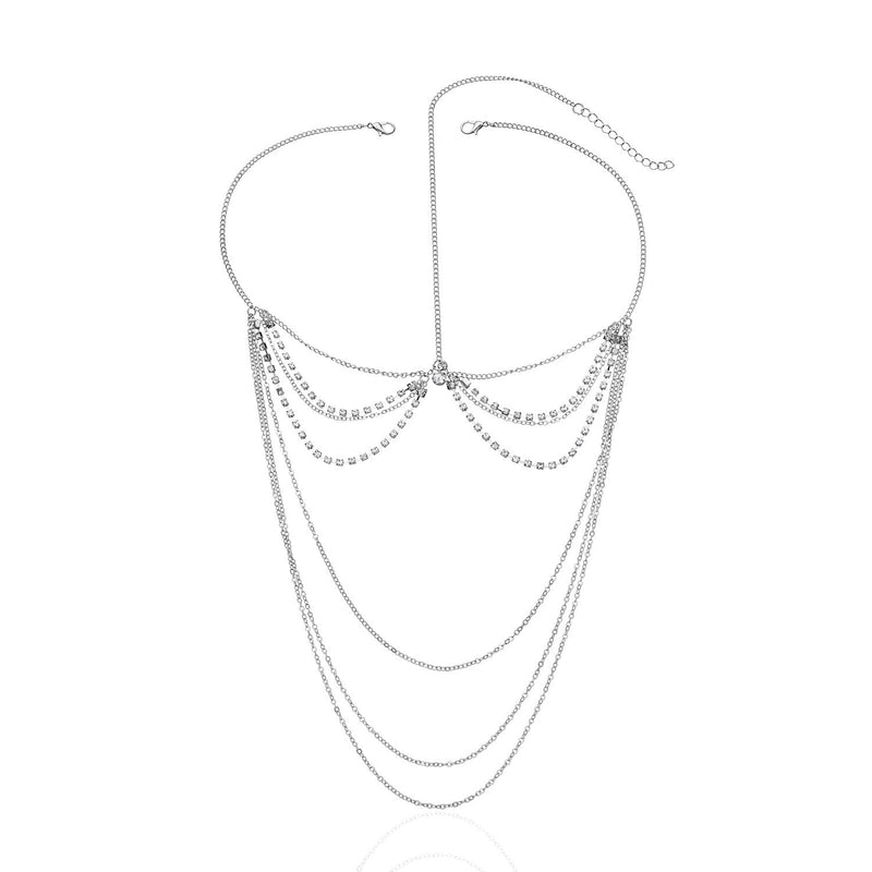 Head Jewelry Chain Rhinestone Headdress