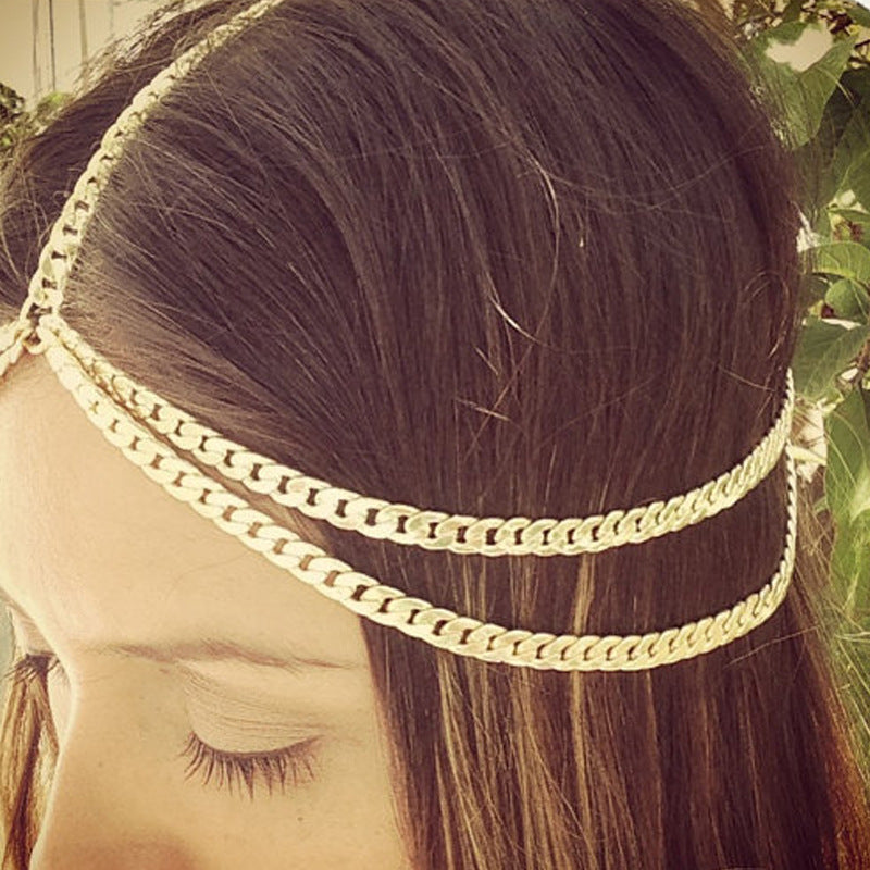 Chain Tassel Bride Hair Accessories