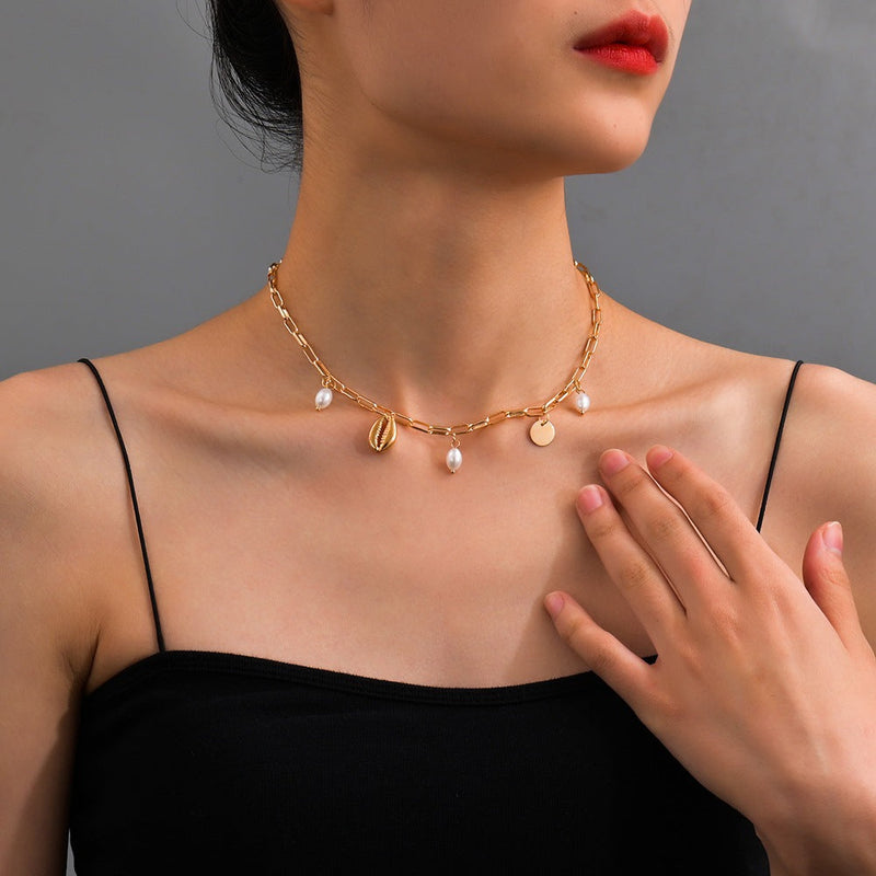 Ocean Beach Pearl Necklace Jewelry