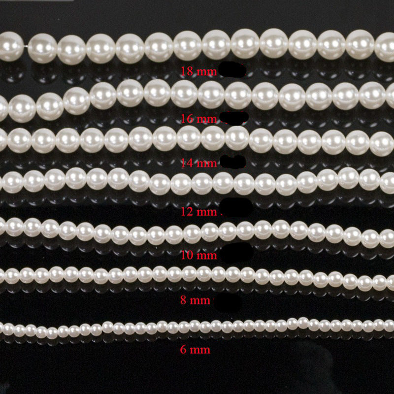Vintage 6-18MM Chain Pearl Necklace Wholesale