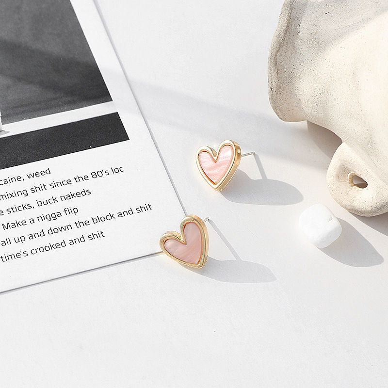 Small Heart Love Earrings