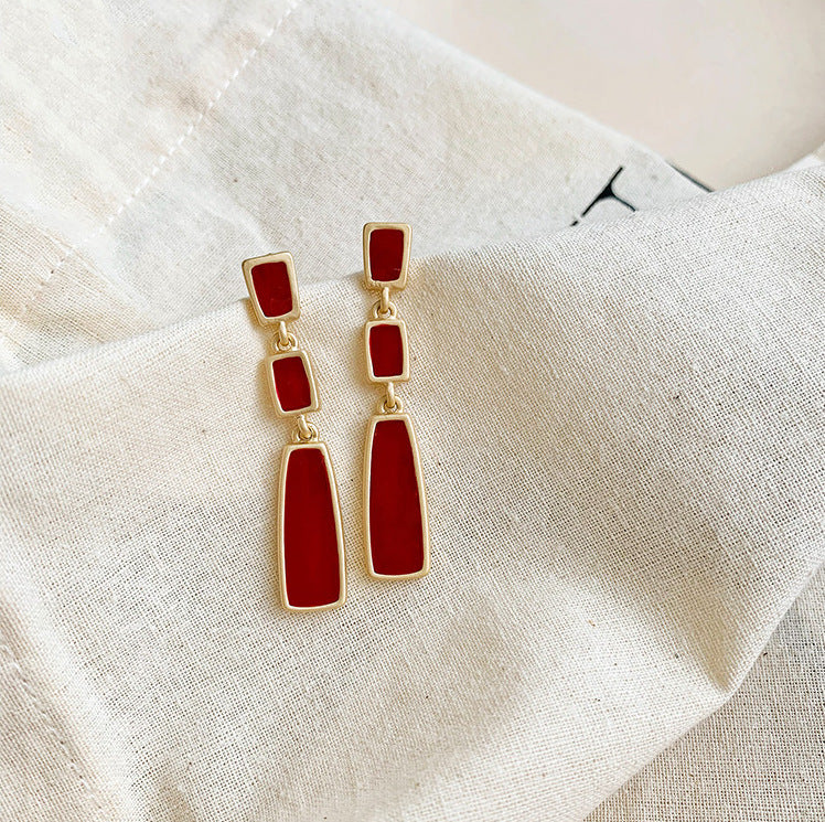 Elegant Long Style Vintage Earrings