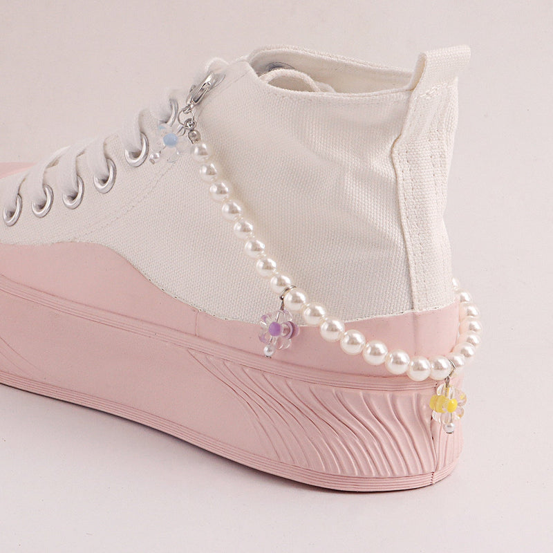 Candy Color Cute Flower Shoe Chain