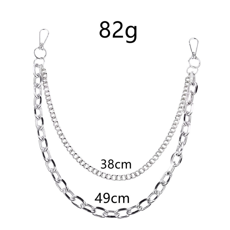 Multilayer Punk Metal Pants Waist Chain