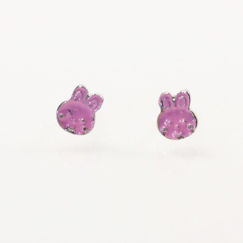 Mini Rabbit Stud Earring