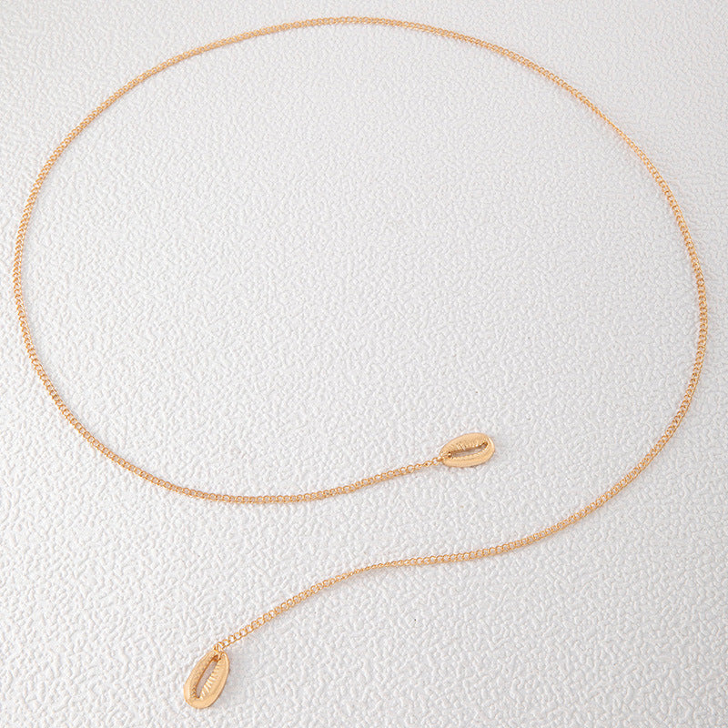 Double Layer Infinitely Seashell Necklace