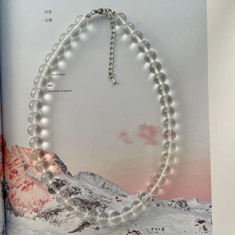Clear Beads Crystal Necklace