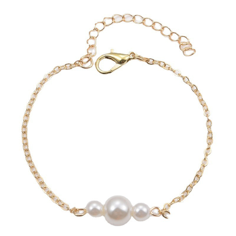 Pearl Wrists Chain Bracelet