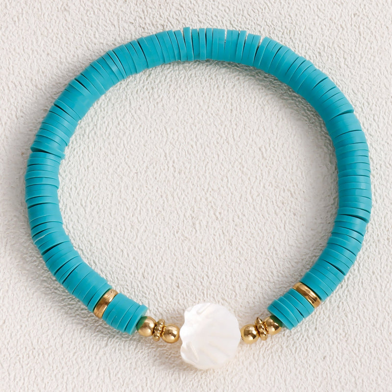 Color Polymer Clay Bracelet for Women