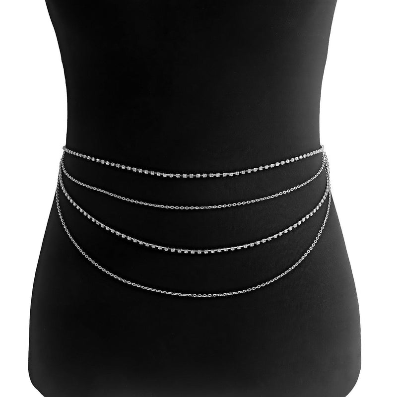 Tennis Body Waist Belly Chains for Women