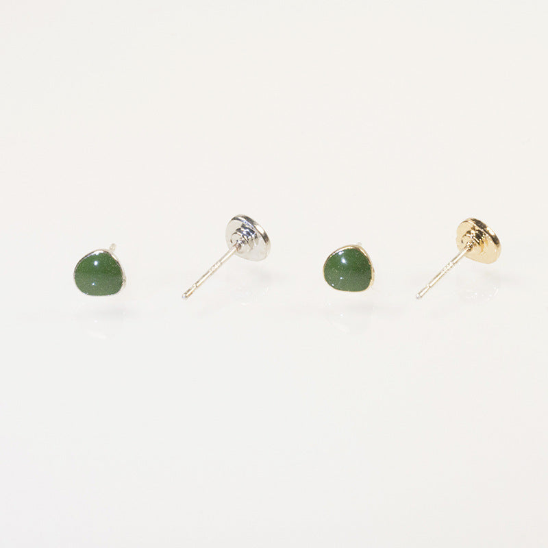 Summer cocktail Kiwi stud earrings set