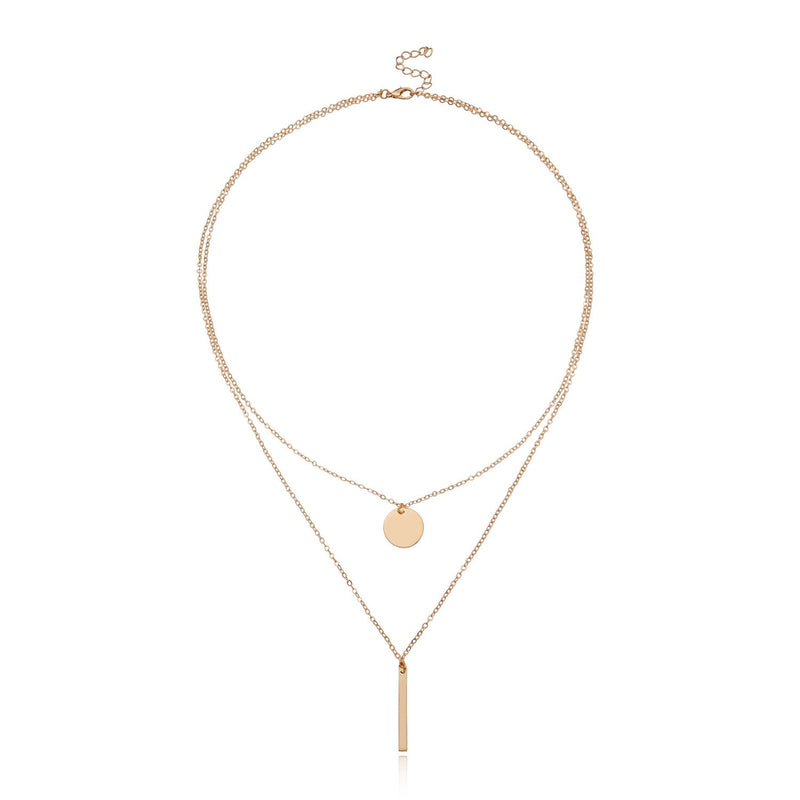 Choker Chain Coin Pendant Necklace