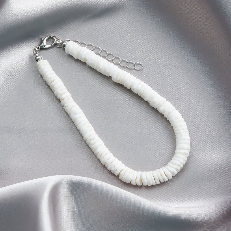 Bohemian Broken Cowrie Shell Foot Bracelet