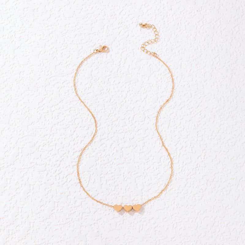 Custom Heart Pendant Necklace Womens