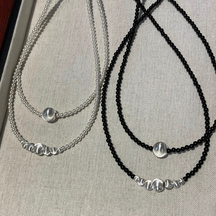 Round Bead Necklace for Woman