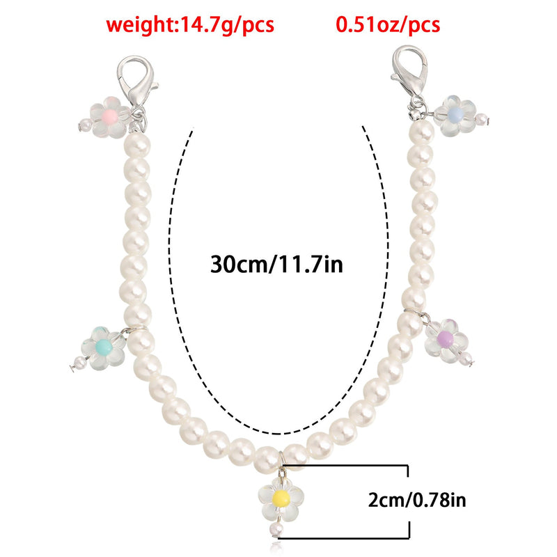 Candy Color Cute Flower Shoe Chain