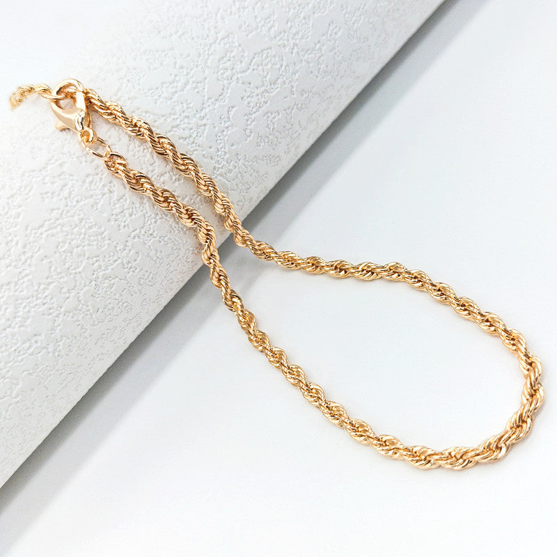 Rope Chain Anklet Women Beach Jewelry