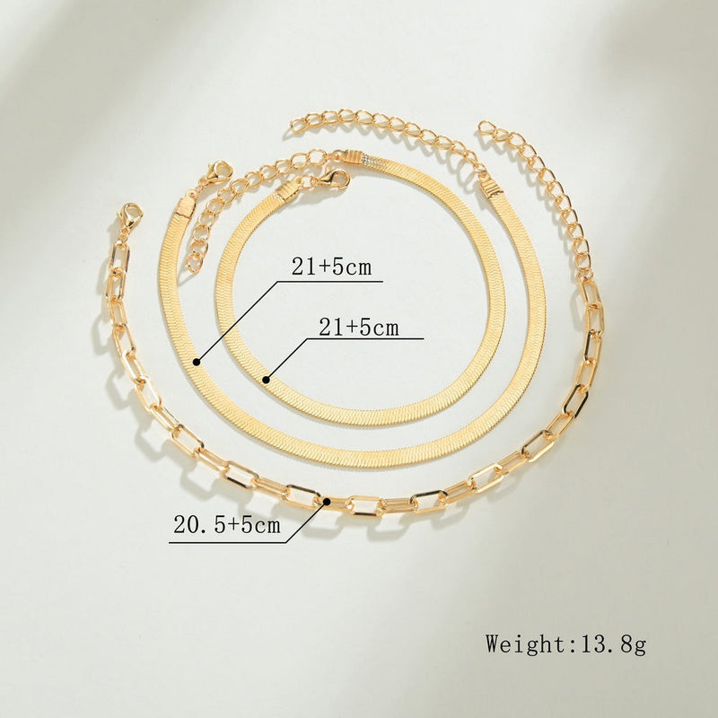 Lady Foot Chain Layer Ankle Bracelet