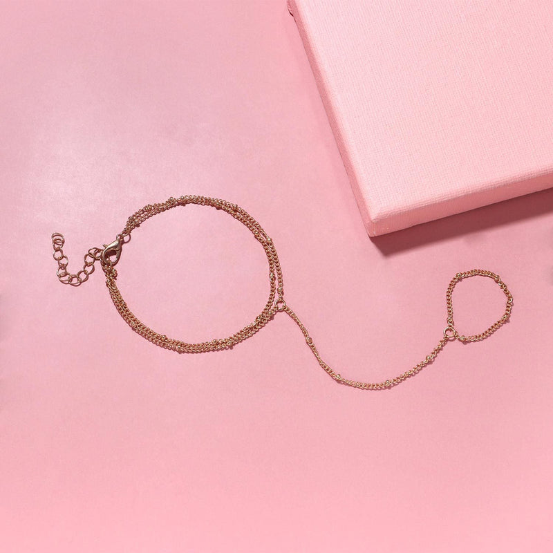 Bohemia Punk Link Bead Chain Bracelets