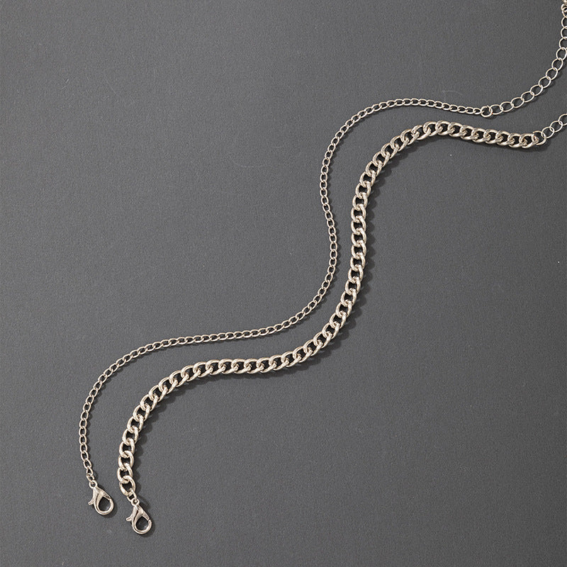 Hip Hop Cuban Chain Anklet Jewelry