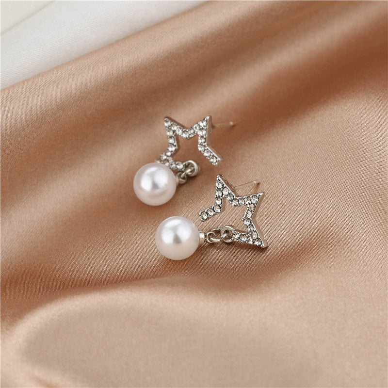 Rhinestone Star Earring