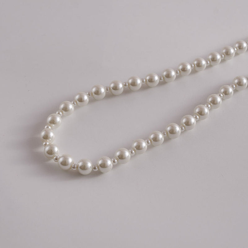 Boho Summer Beach Pearl Beads Necklace