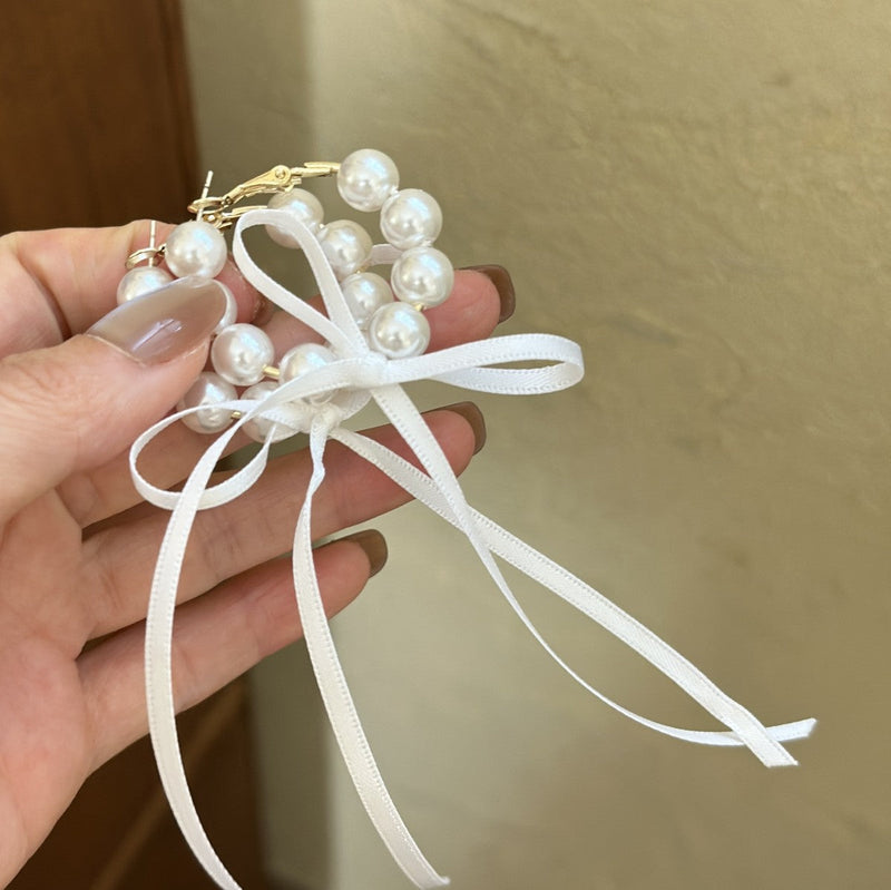 Wed Bridal Vintage Multi Layer Pearl Choker Necklace