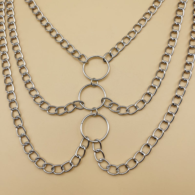 Multi-layer Ring Waist Chain