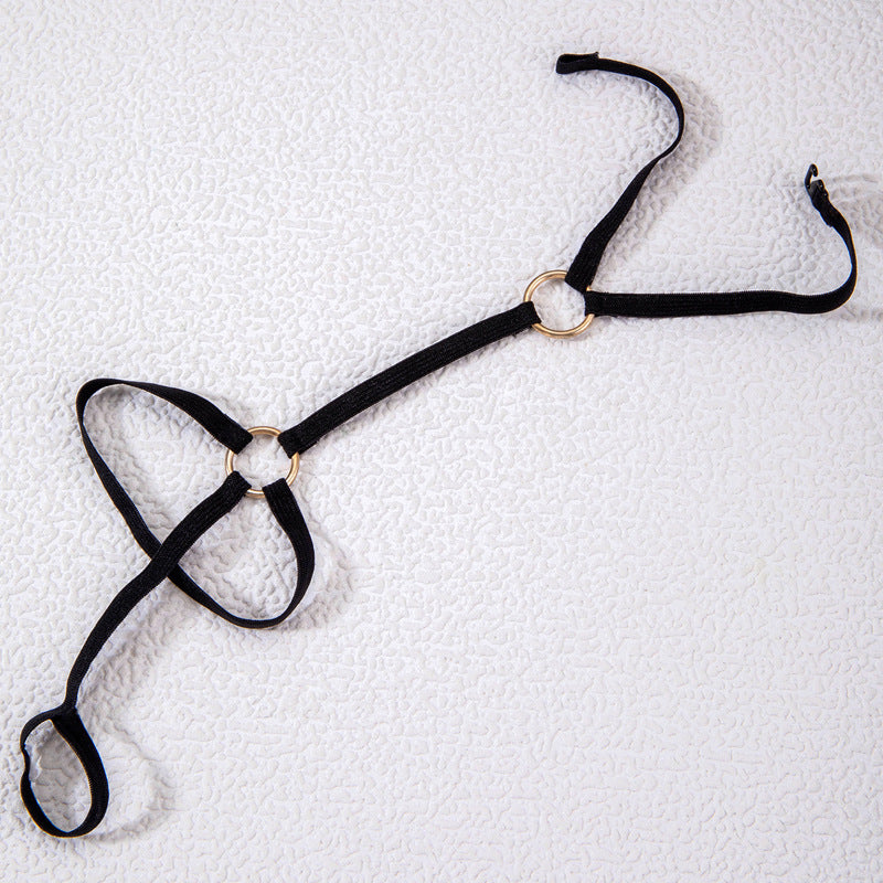 Sexy Black Elastic Simple Geometric Anklets Jewelry