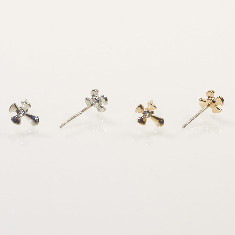 Enamel Mermaid stud earrings set