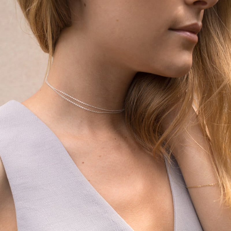 Elegent Long Chain Layered Necklace