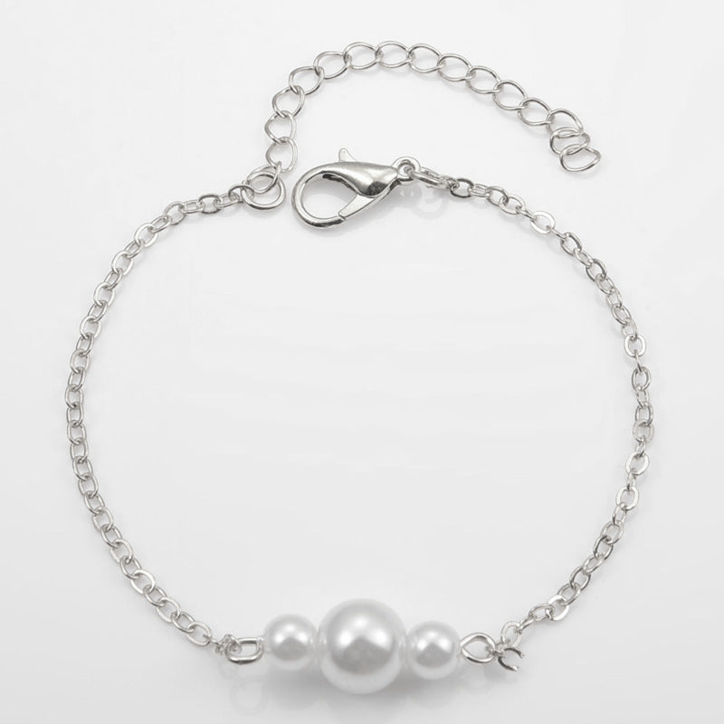 Pearl Wrists Chain Bracelet